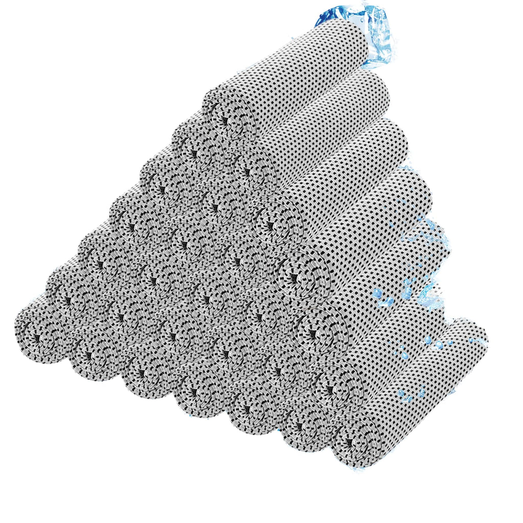 G9 Premium Cooling Towels – 30-Pack for Baseball Teams, Tournaments & Hot Weather Games