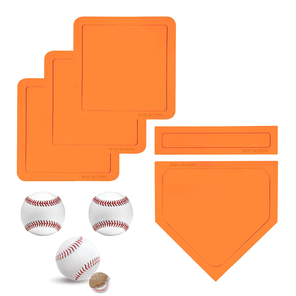 G9 Home Plate & 9" Training Ball Set