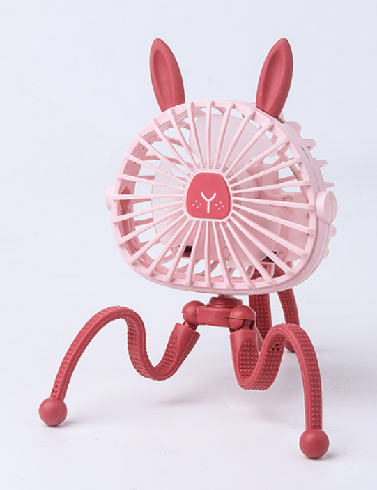 G9 Octopus-Shaped Clip-On Baby Stroller USB Fan