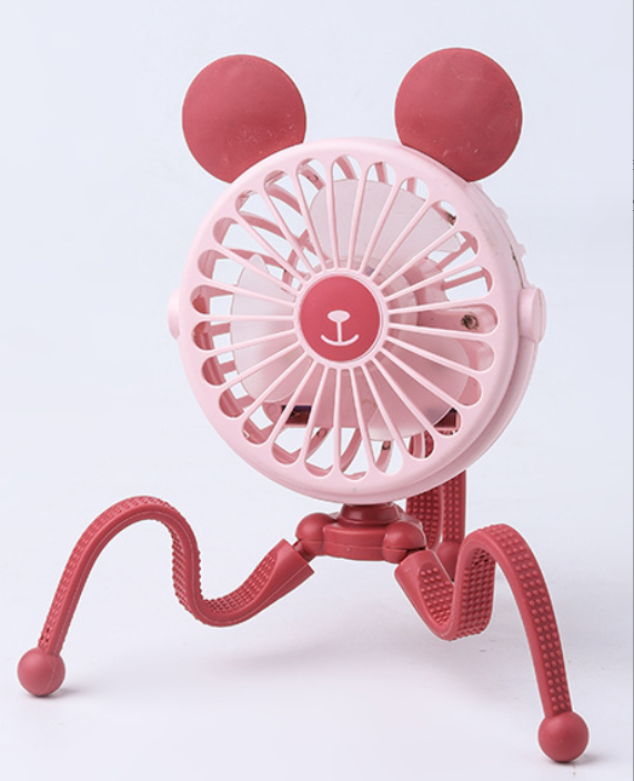 G9 Octopus-Shaped Clip-On Baby Stroller USB Fan