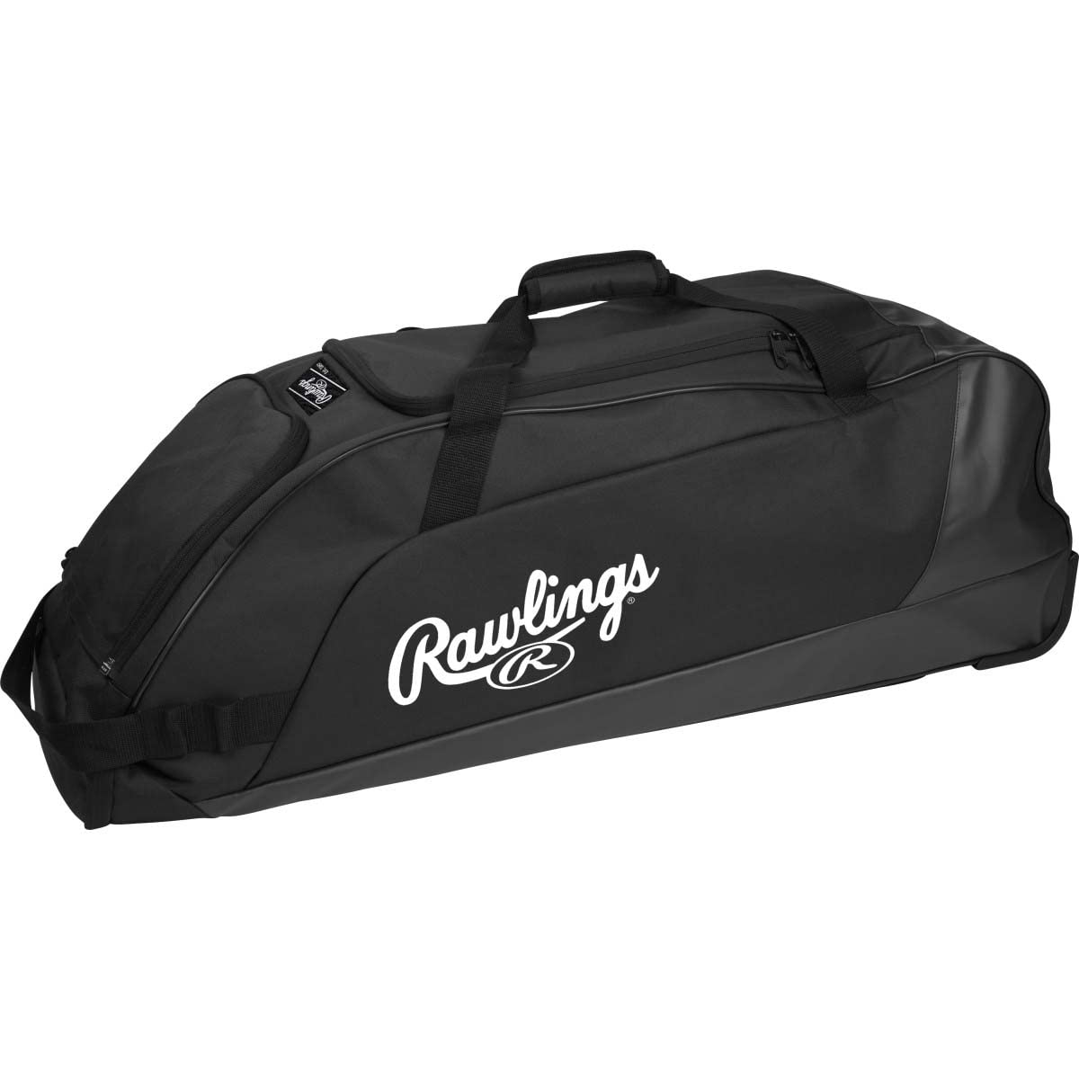 Rawlings WORKHORSE Wheeled Baseball & Softball Equipment Bag – Black