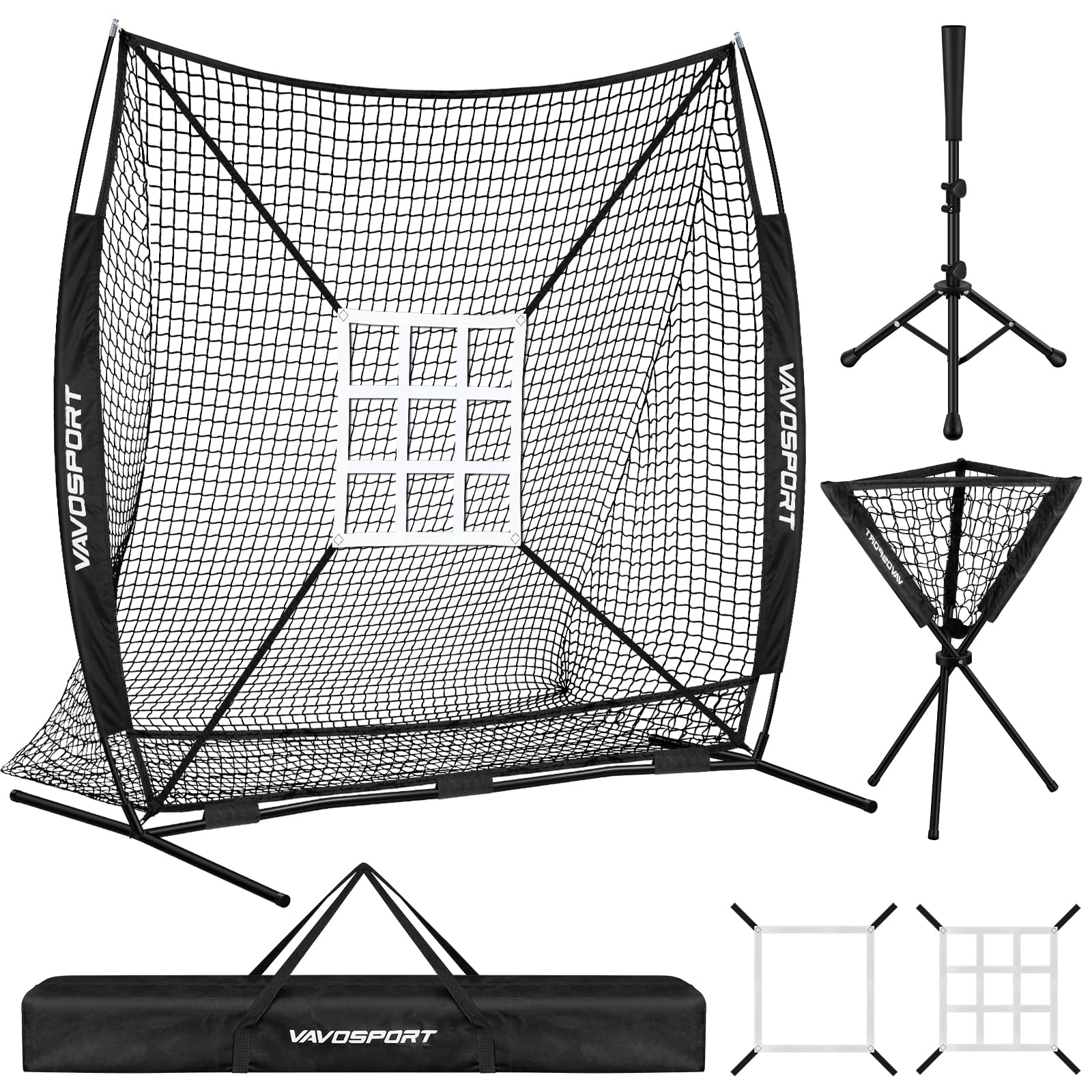 G9 7x7 Baseball & Softball Net for Batting Pitching Hitting