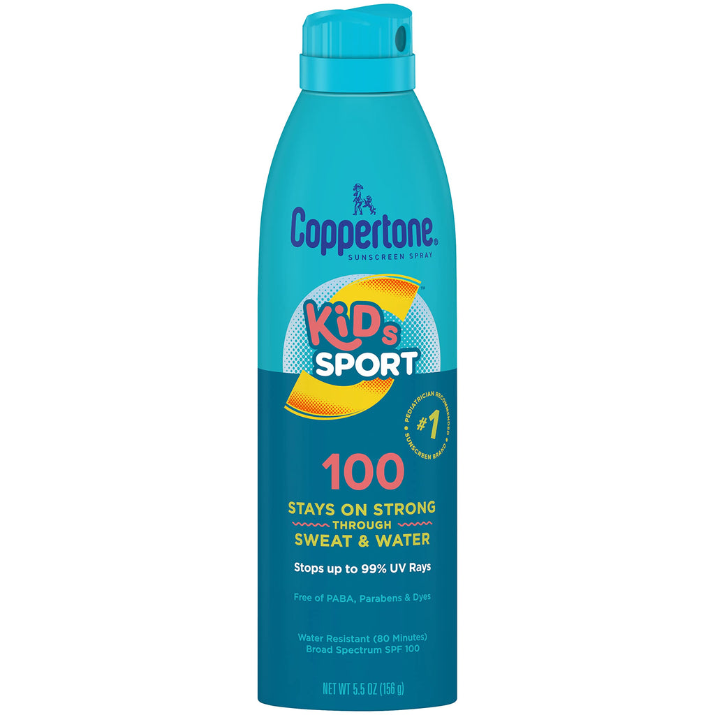 Coppertone SPORT Kids Sunscreen Spray SPF 100