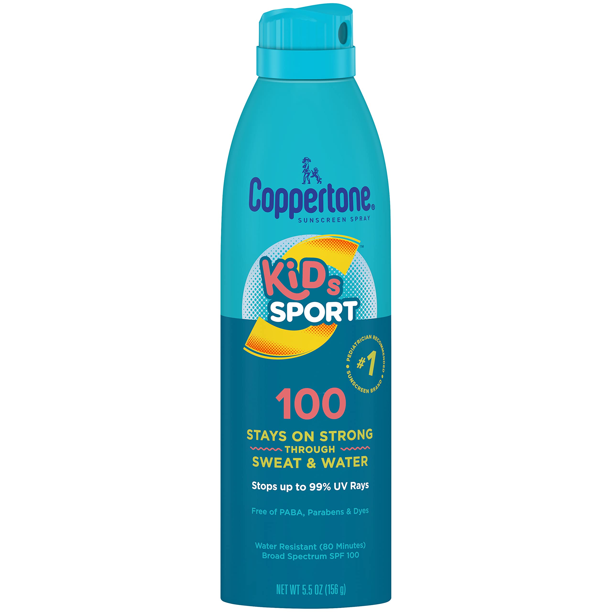 Coppertone SPORT Kids Sunscreen Spray SPF 100