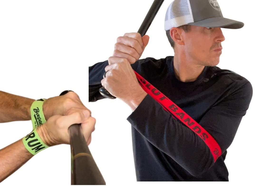 G9 Softball & Baseball Swing Trainer - Hitting Trainer 2-Band Set